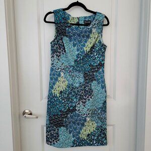 Connected Multicolor Fitted Dress